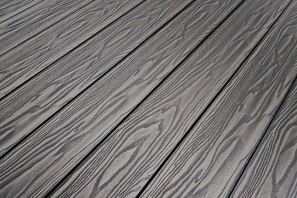 Террасная доска из ДПК Terrapol Смарт 3D Полнотелая без паза Черное дерево купить в Навашино