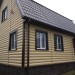 Сайдинг "blockhouse" под бревно, Престиж ВН-01, золотистый купить в Навашино