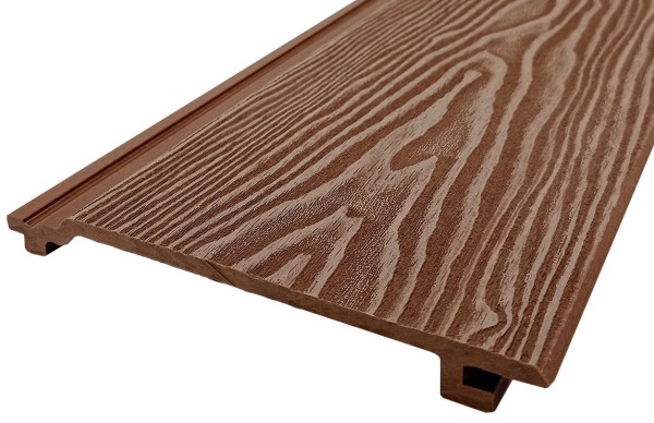 Сайдинг Darvolex 185x19x3000мм, 3D тиснение Коричневый купить в Навашино