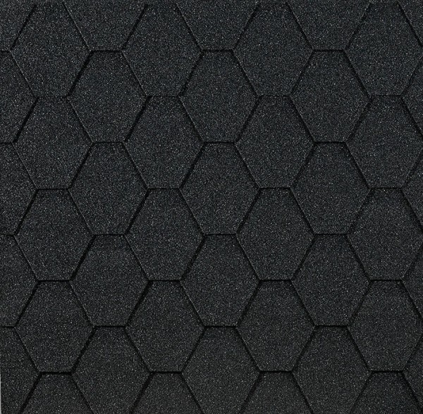 Гибкая черепица EURASIA Docke, Коллекция ШЕСТИГРАННИК Серый купить в Навашино