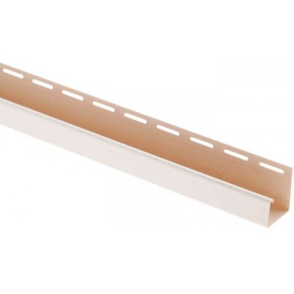 J-профиль Люкс Крашенный, T-15, ВН, Белый купить в Навашино