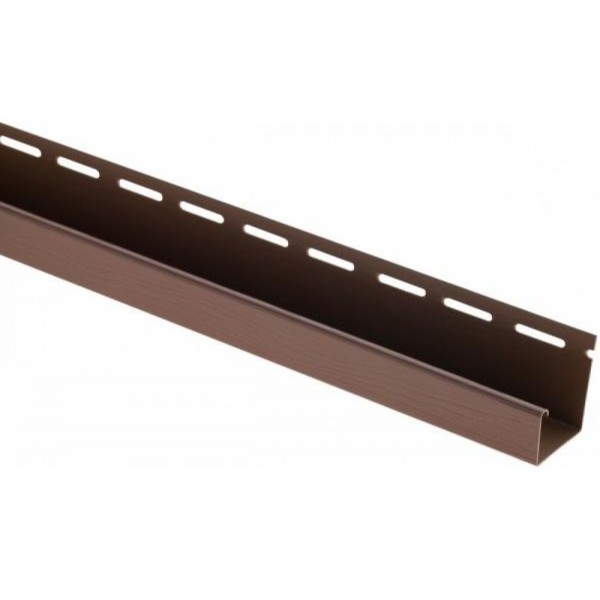 J-профиль Люкс Крашенный, T-15, ВН, Тёмный Орех купить в Навашино