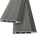 Заборная панель шип-паз EasyDecking Wood-Х 146х20 Серый купить в Навашино