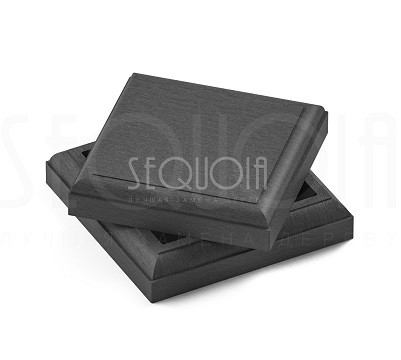 Комплект крышка/юбка для столба SEQUOIA GRAY купить в Навашино