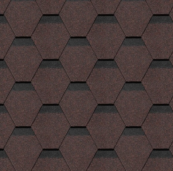 Гибкая черепица Docke, коллекция Шеффилд – Корица купить в Навашино