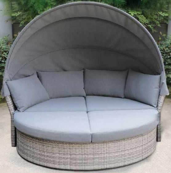 Диван-Трансформер AFINA плетеный из иск. ротанга AFM-325G Grey купить в Навашино