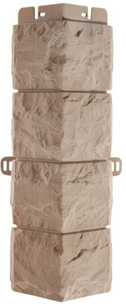 Фасадная панель Наружный угол фагот (талдомский), 0,45 х 0,13м (н) купить в Навашино