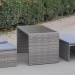 Диван-Трансформер AFINA плетеный из иск. ротанга S330G-W78 Grey купить в Навашино
