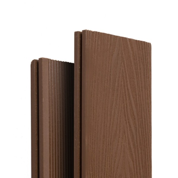 Террасная доска Ecodecking Экстра 3D полнотелая Шоколад купить в Навашино