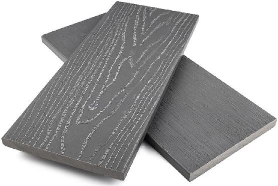 Заборная доска ДПК полнотелая NanoWood Серый купить в Навашино