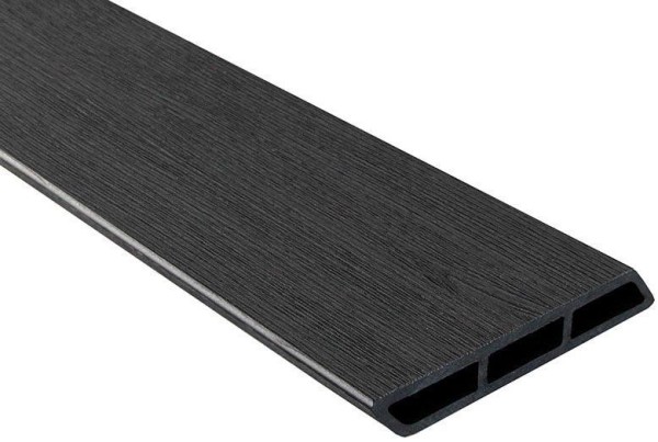 Доска Ромбус 3D ДПК Outdoor STORM BLACK черная купить в Навашино