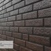 Фасадная панель Ю-Пласт Стоун Хаус Кирпич Коричневый купить в Навашино