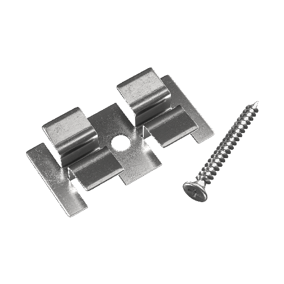 Клипса с саморезом, Grinder шовный монтаж 5 mm купить в Навашино