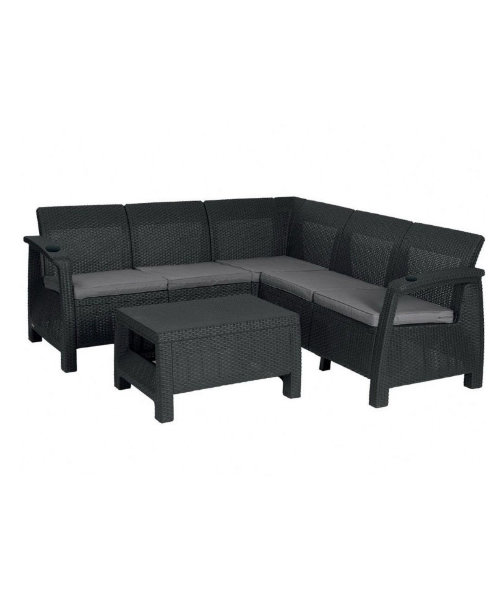 Угловой диван  Yalta Corner Set (столик в комплект не входит) купить в Навашино