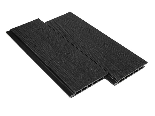 Фасадная панель из ДПК Deckart Vista 3D с текстурой дерева Графит купить в Навашино