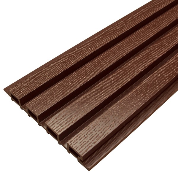 Фасадная доска из ДПК Faynag Wood Рейка Шоколад купить в Навашино