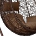 Кресло Подвесное из искусственного ротанга AFM-168A-L Brown купить в Навашино