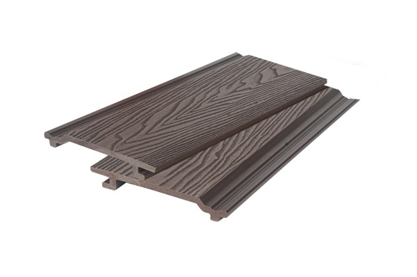 Фасадная доска 3D WOOD BRUSHING, тёмно-коричневый купить в Навашино