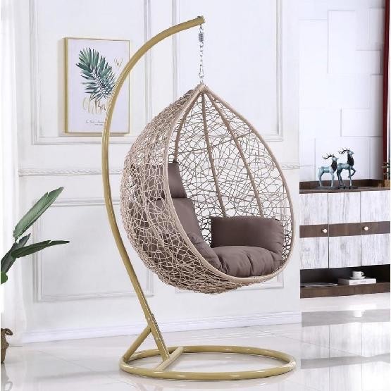 Кресло Подвесное из искусственного ротанга AFM-169A-LB Beige купить в Навашино