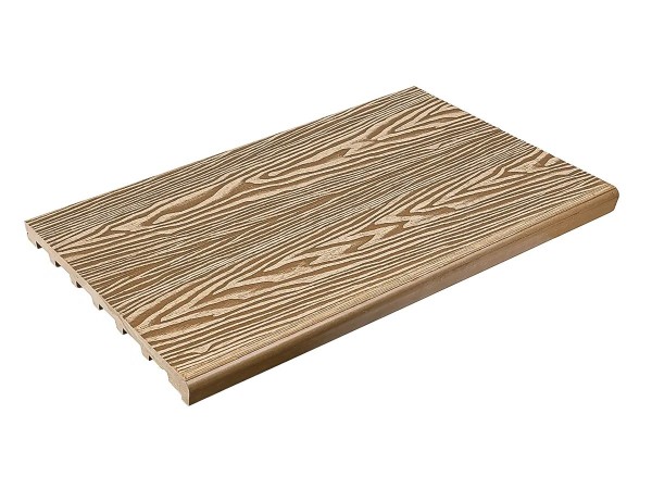 Ступень полнотелая из ДПК Deckart Step 3D Орех купить в Навашино
