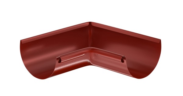 Водосток Aquasistem, система 150x100 - Угол желоба, внутренний 90° RR 29 Бургундский купить в Навашино
