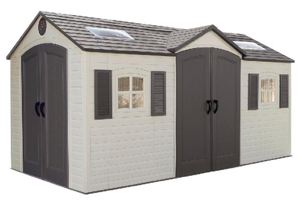 Сарай пластиковый LifeTime 15x8 DD купить в Навашино