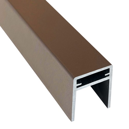 П-профиль Алюминиевый EasyDecking 35x25 Венге купить в Навашино