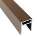 П-профиль Алюминиевый EasyDecking 35x25 Венге купить в Навашино