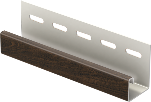 J-планка к Софиту PRO Тёмный орех купить в Навашино