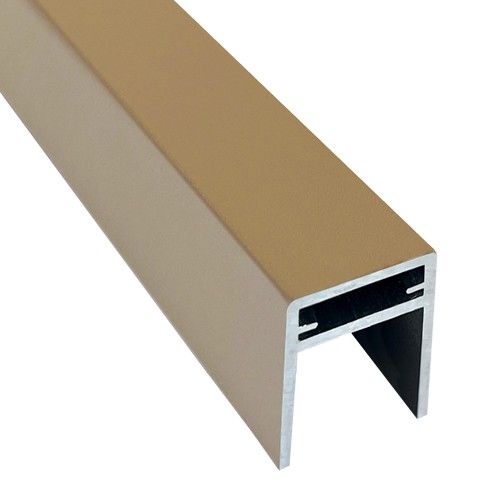 П-профиль Алюминиевый EasyDecking 35x25 Дуб купить в Навашино