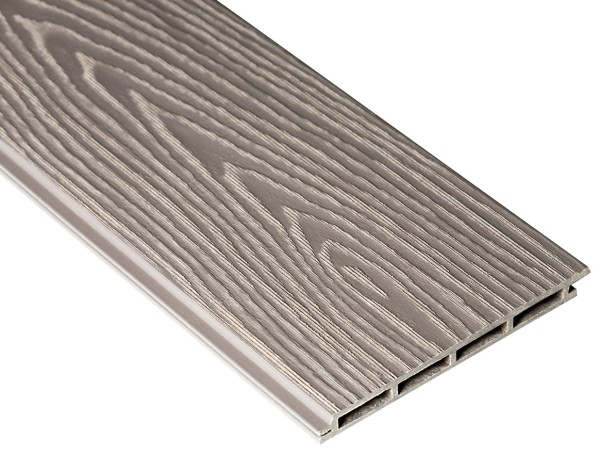 Фасадная доска из ДПК 3D Faynag - Графит купить в Навашино