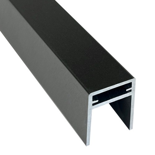 П-профиль Алюминиевый EasyDecking 35x25 Черное дерево купить в Навашино