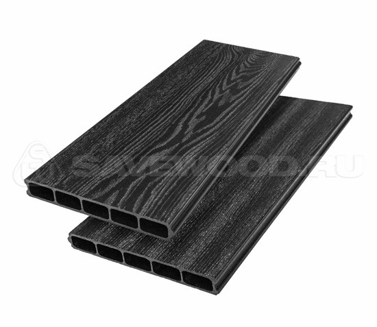 Грядочная доска ДПК 3D Savewood SW Rumex Чёрный купить в Навашино