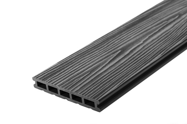 Террасная доска из ДПК RusDecking Unodeck Mogano - Графит купить в Навашино