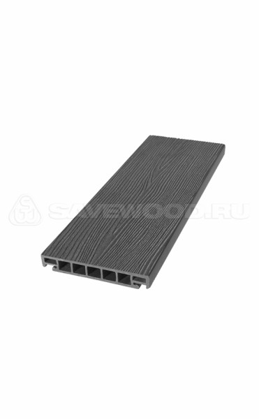 Террасная доска из ДПК SW Salix (S) (R) графит купить в Навашино