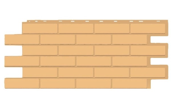 Фасадная панель T-Siding Кирпич Модерн Эко Крем купить в Навашино