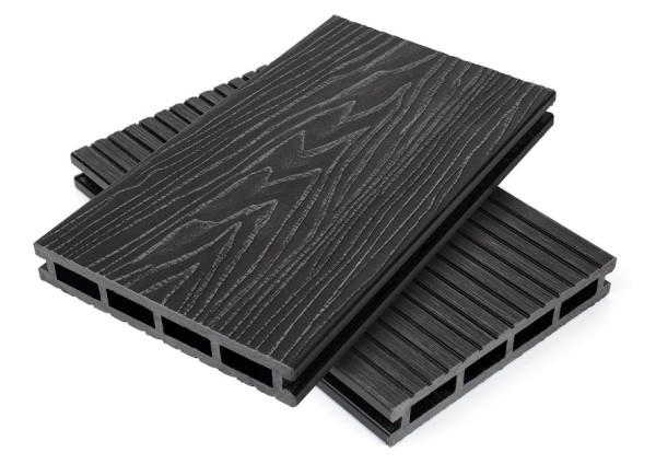 Террасная доская ДПК NanoWood Nature 3D пустотелая Графит купить в Навашино