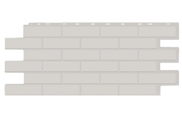 Фасадная панель T-Siding Кирпич Модерн Эко Уайт купить в Навашино
